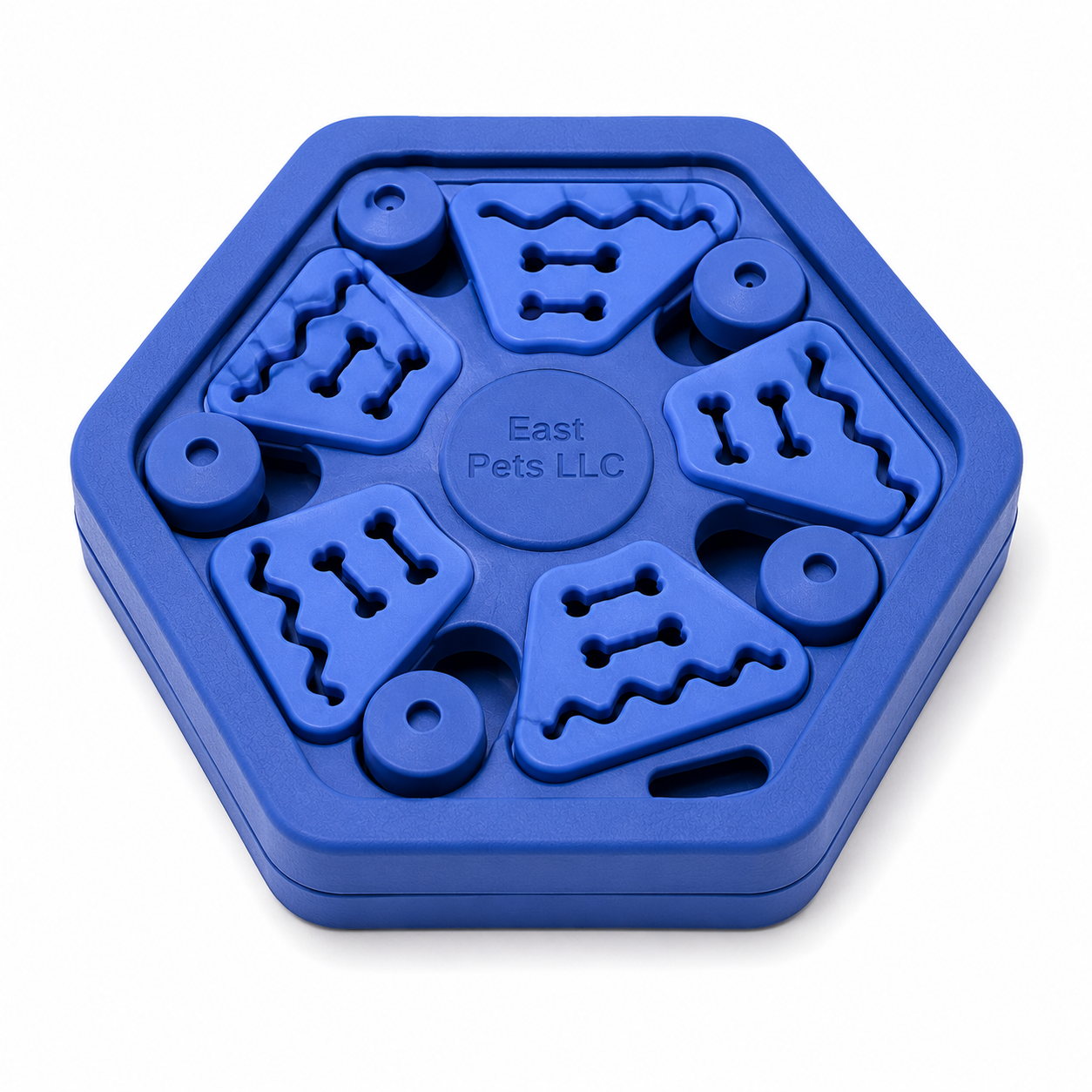 East Pets LLC Interactive Treat Puzzle Dog Toy – Mental Stimulation Slow Feeder Enrichment Game for Dogs