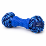 East Pets LLC Rope Dumbbell Dog Toy – Durable Interactive Chew & Tug Toy for Dogs