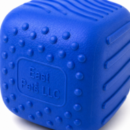 East Pets LLC Textured Cube Dog Toy – Interactive Rubber Chew & Treat Play Toy for Dogs - Image 3
