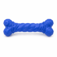 East Pets LLC Twisted Bone Dog Toy – Durable Rubber Chew Toy for Interactive Play