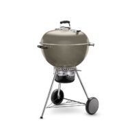 Weber Master Touch GBS C-5750 57cm Charcoal BBQ - Smoke Grey - Free Weber Rapidfire Chimney Charcoal Starter Set Included