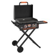 Blackstone 2350 22-Inch On-The-Go Omnivore Flex-Fold Portable Propane Griddle with Hood