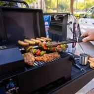 Pit Boss PB150PPG Tabletop Wood Pellet Grill, Black - Image 6