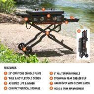 Blackstone OTG 28" Griddle with FlexFold Legs - Image 3
