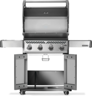 28" Napoleon Rogue 525 Gas Grill With Infrared Side Burner - NG,LPG - Image 4