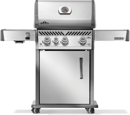Napoleon Rogue Series - 24" Black And Silver PRO 425 SIB Smokers and BBQ