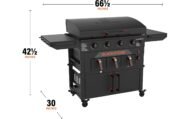 Blackstone 36" Original Omnivore Griddle/Airfryer Combo with Hood - Image 4